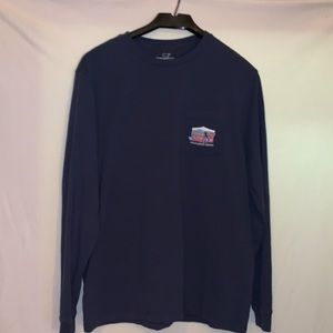 Mens Vineyard Vines long sleeve shirt sz L